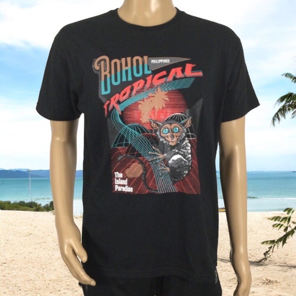 MY PHILIPPINES Black Graphic Tee Medium